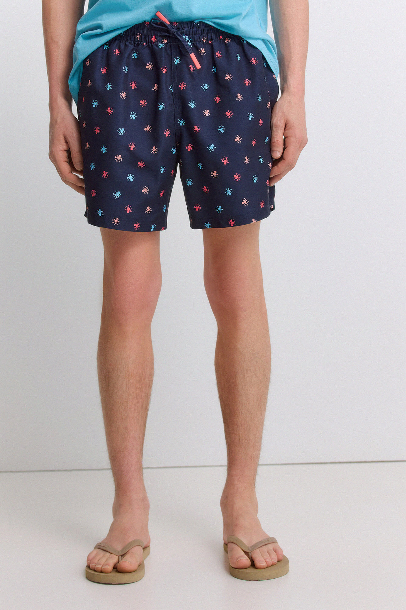 Springfield Traje de ba&ntilde;o estampado de pulpos