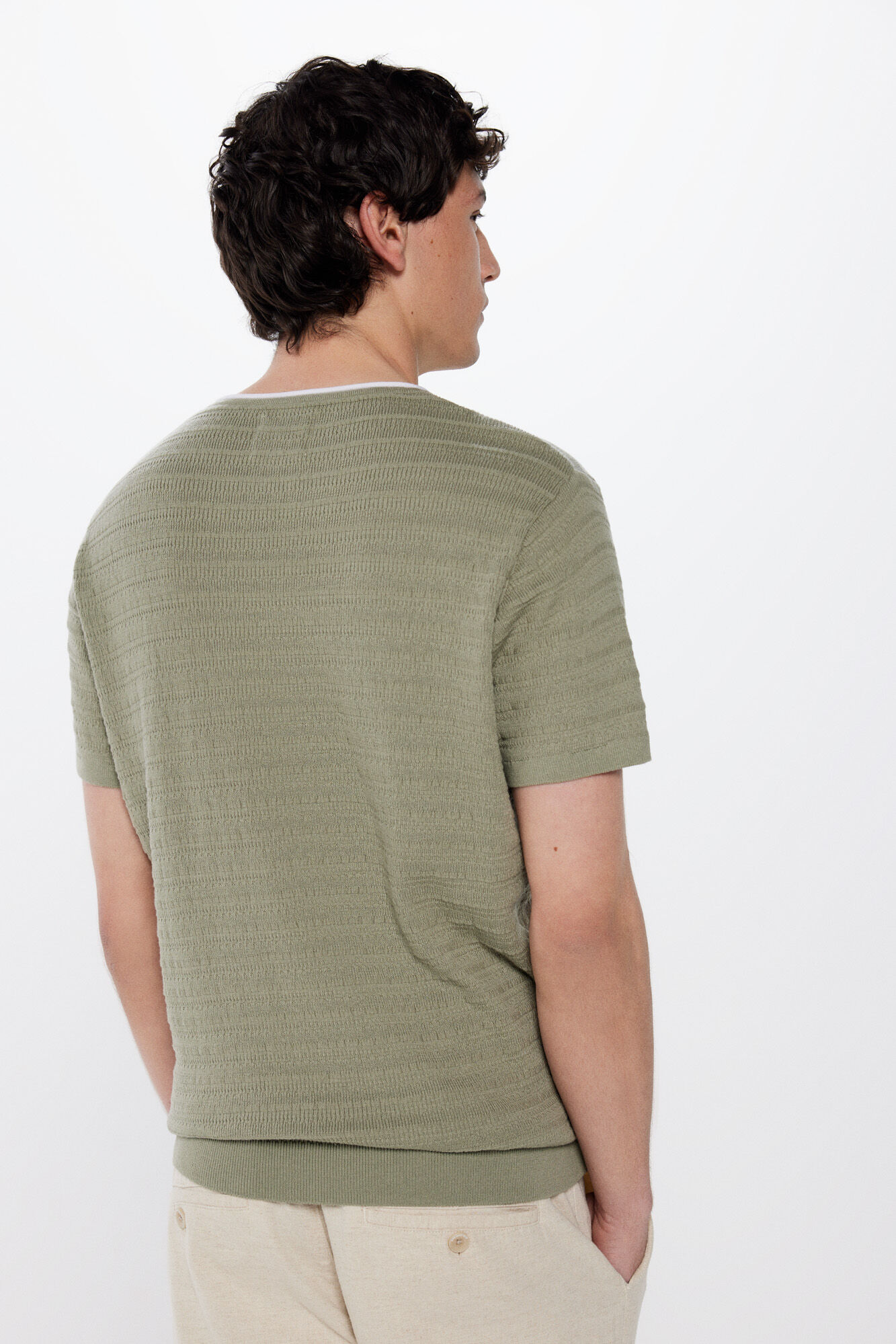 Sueter manga corta Sueteres y cardigans de hombre Springfield MX