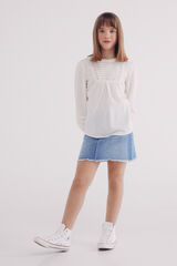 Springfield Falda denim niña azul