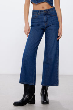 Springfield Jeans Blueberry Wide Leg azul