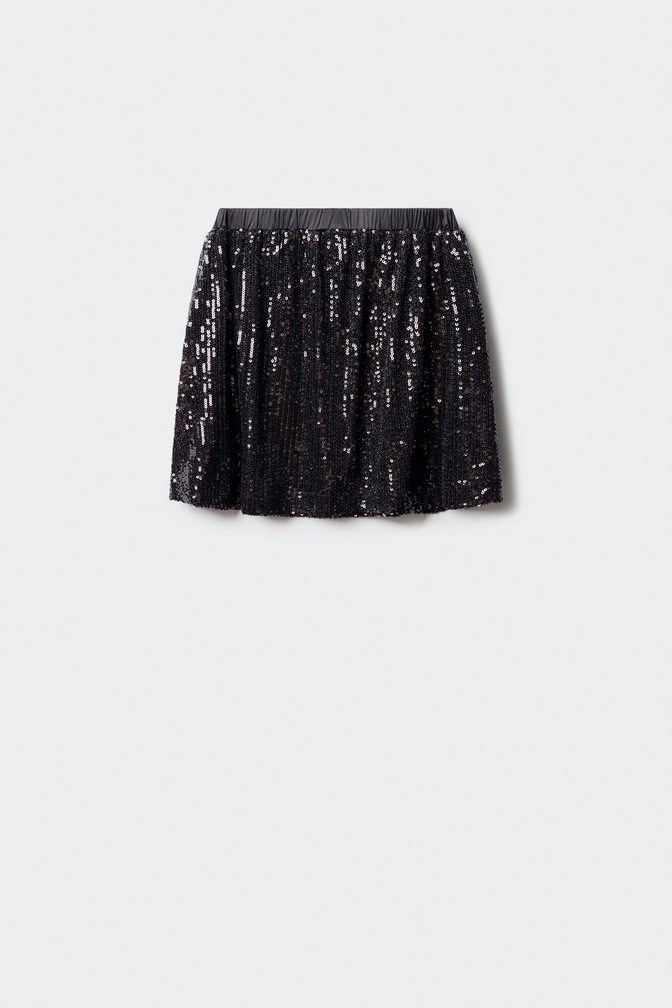 Springfield Kids Falda de lentejuelas de ni&ntilde;a negro
