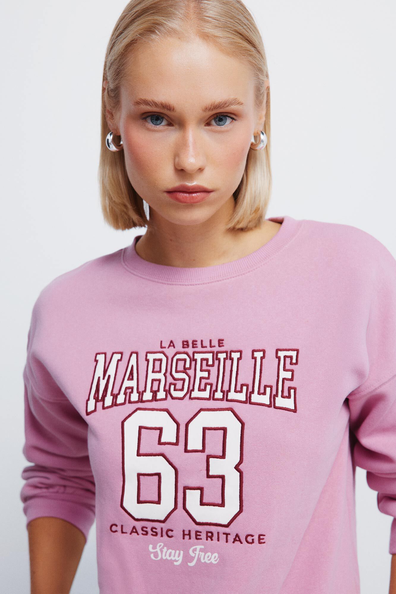 Springfield Sudadera "Marsella" rosa