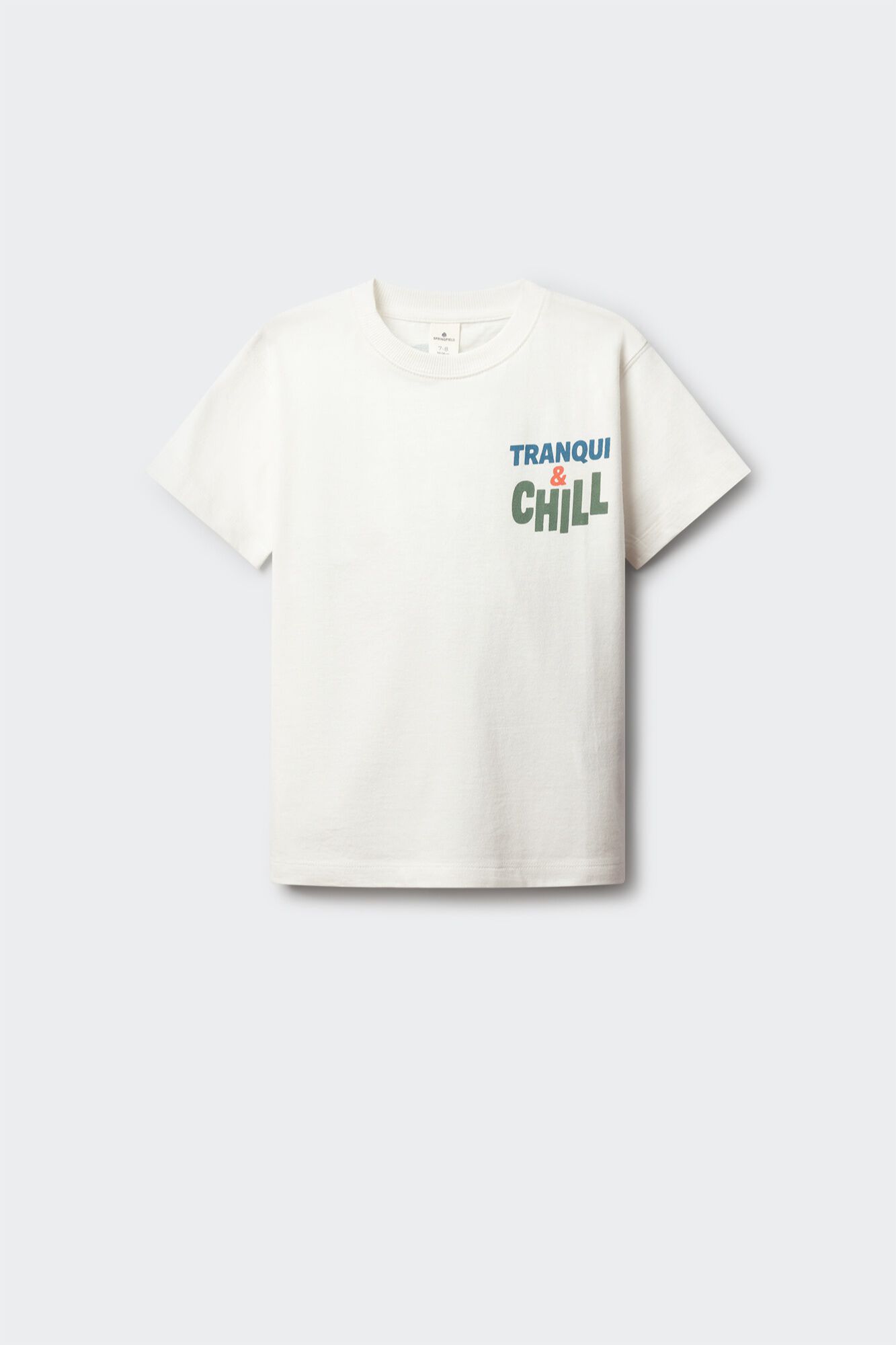 Springfield Kids Playera de manga corta "Tranqui & Chill" ni&ntilde;o