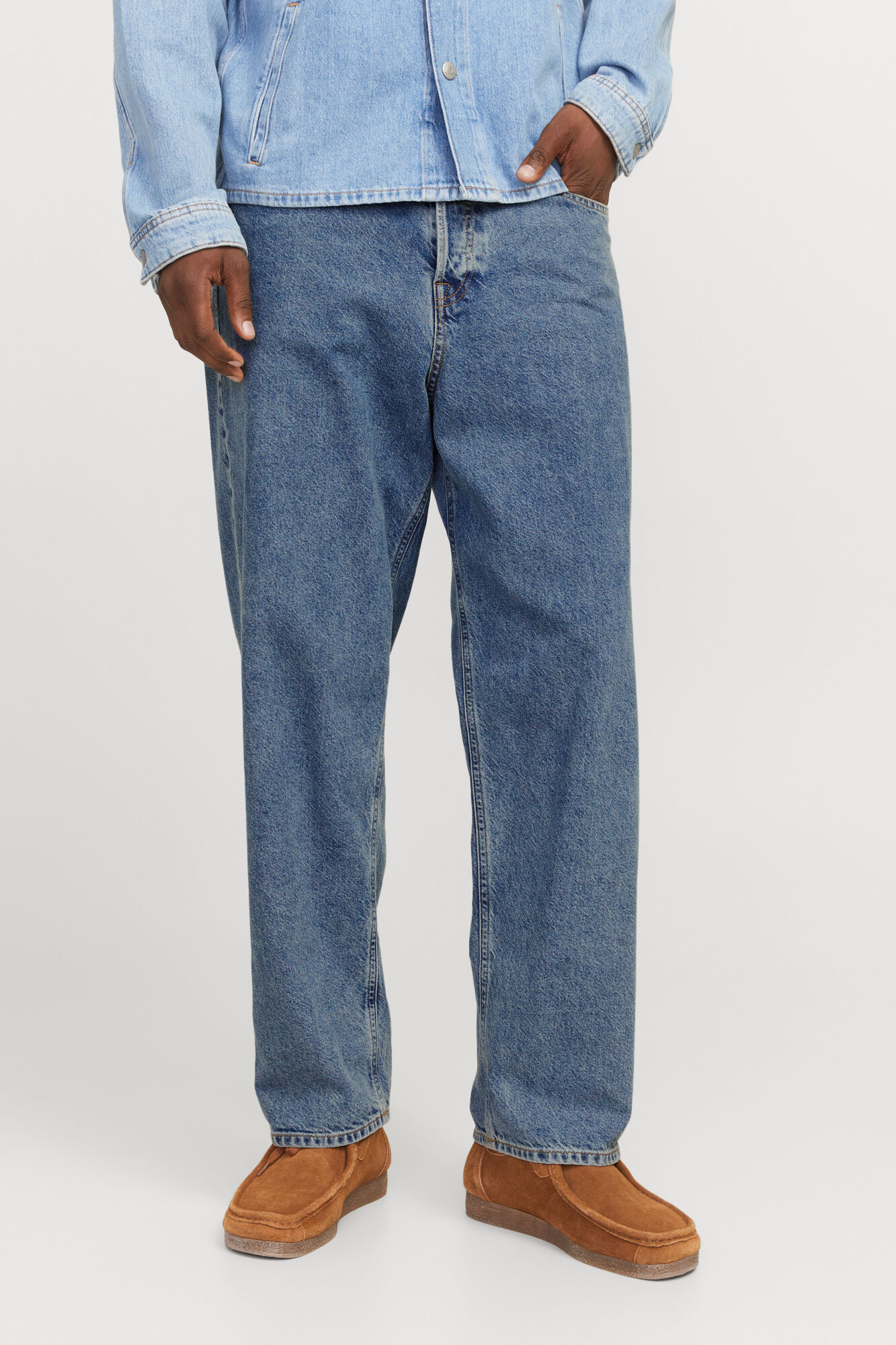 Jack & Jones Jeans baggy fit azul tinta