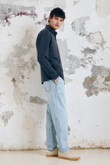 Springfield Jeans chino azul indigo