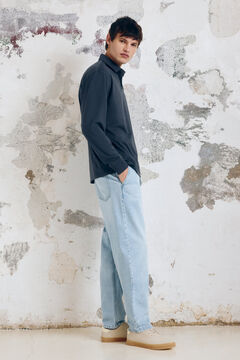 Springfield Jeans chino azul indigo