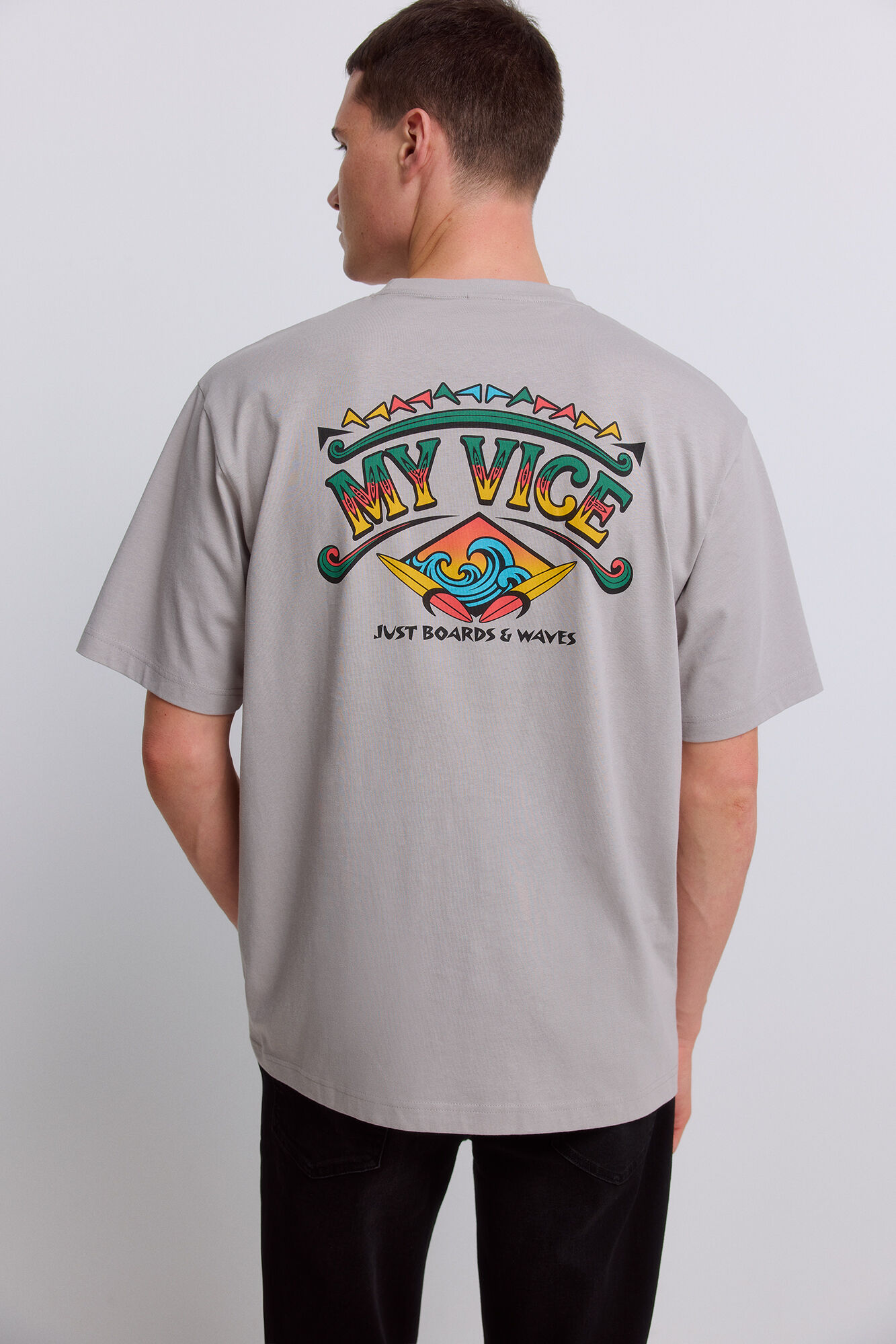 Springfield Playera my vice gris