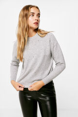 Springfield Suéter Tachas gris