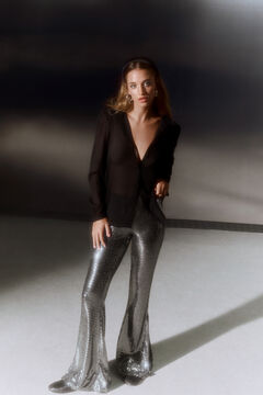 Springfield Pantalones Scorpio negro