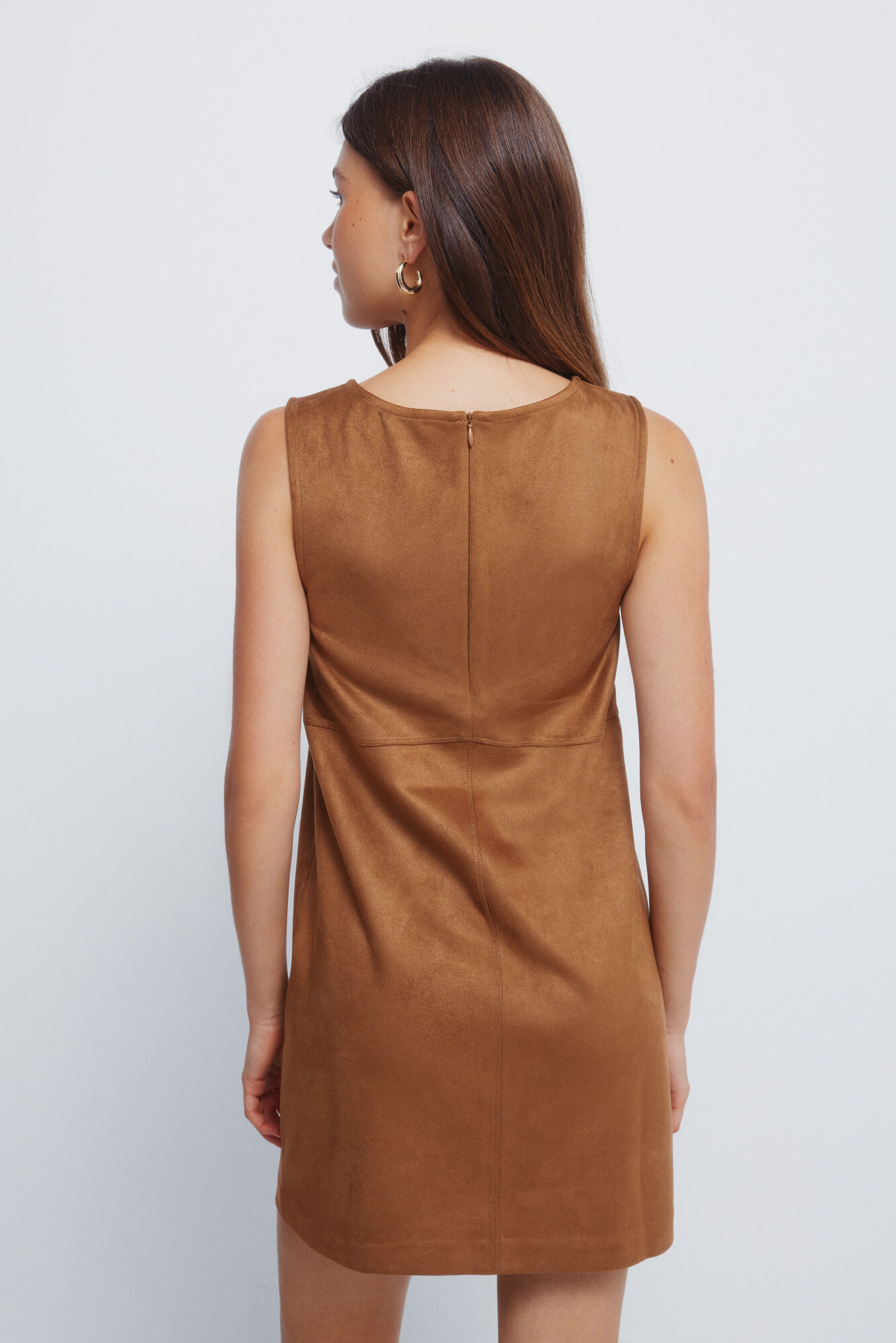 Springfield Vestido corto nude