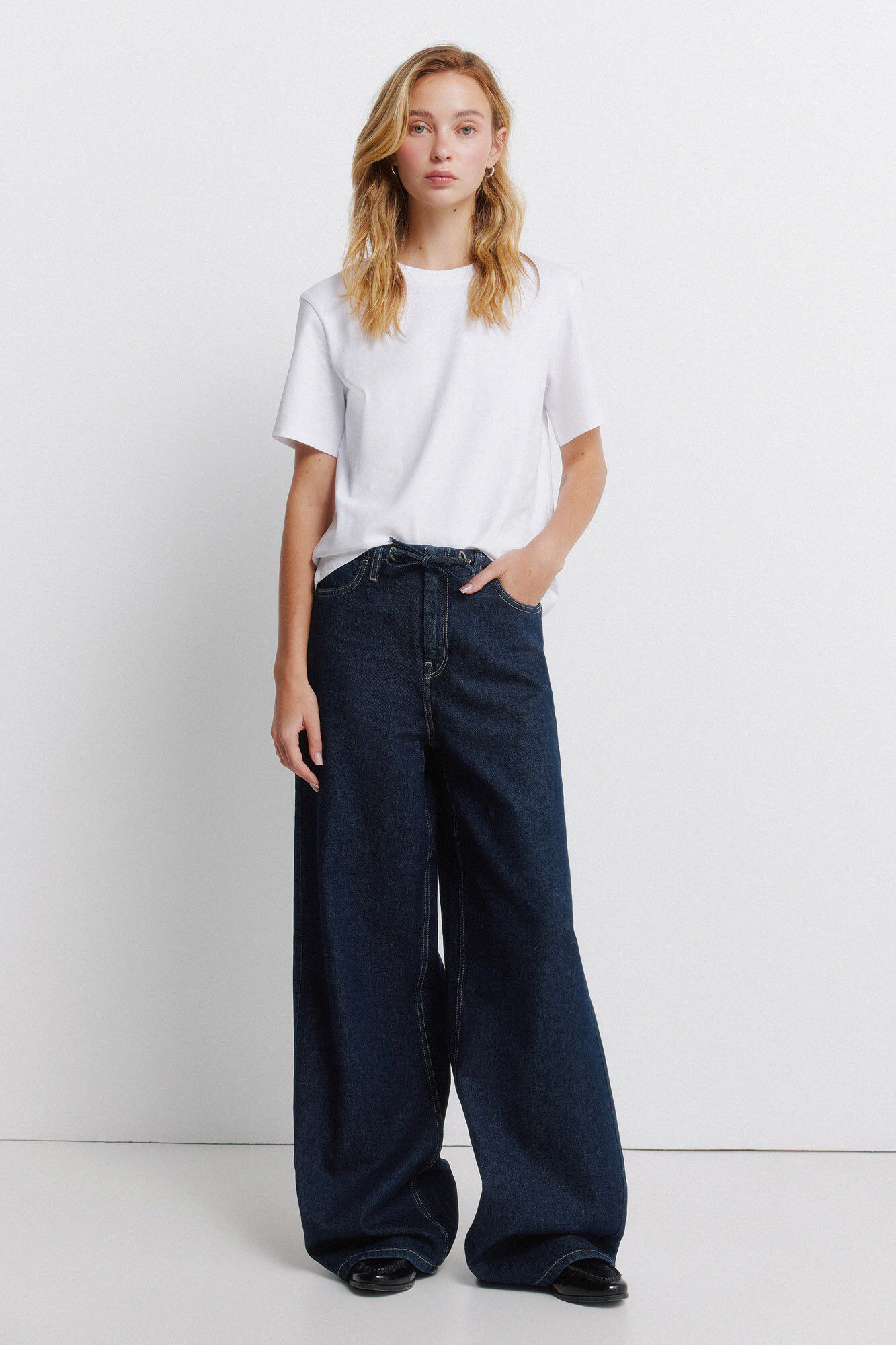 Springfield Playera b&aacute;sica de algod&oacute;n natural