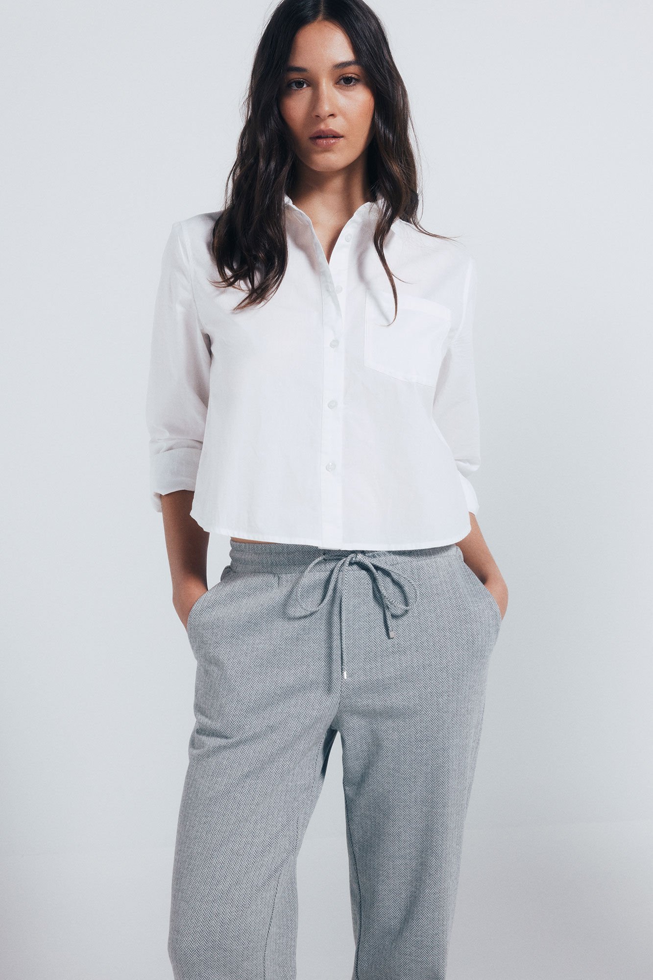 Springfield Pantalones jogger gris