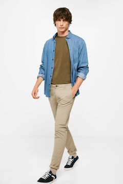 Springfield Chino skinny kaki