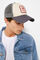 Springfield Gorra trucker parche moto gris oscuro