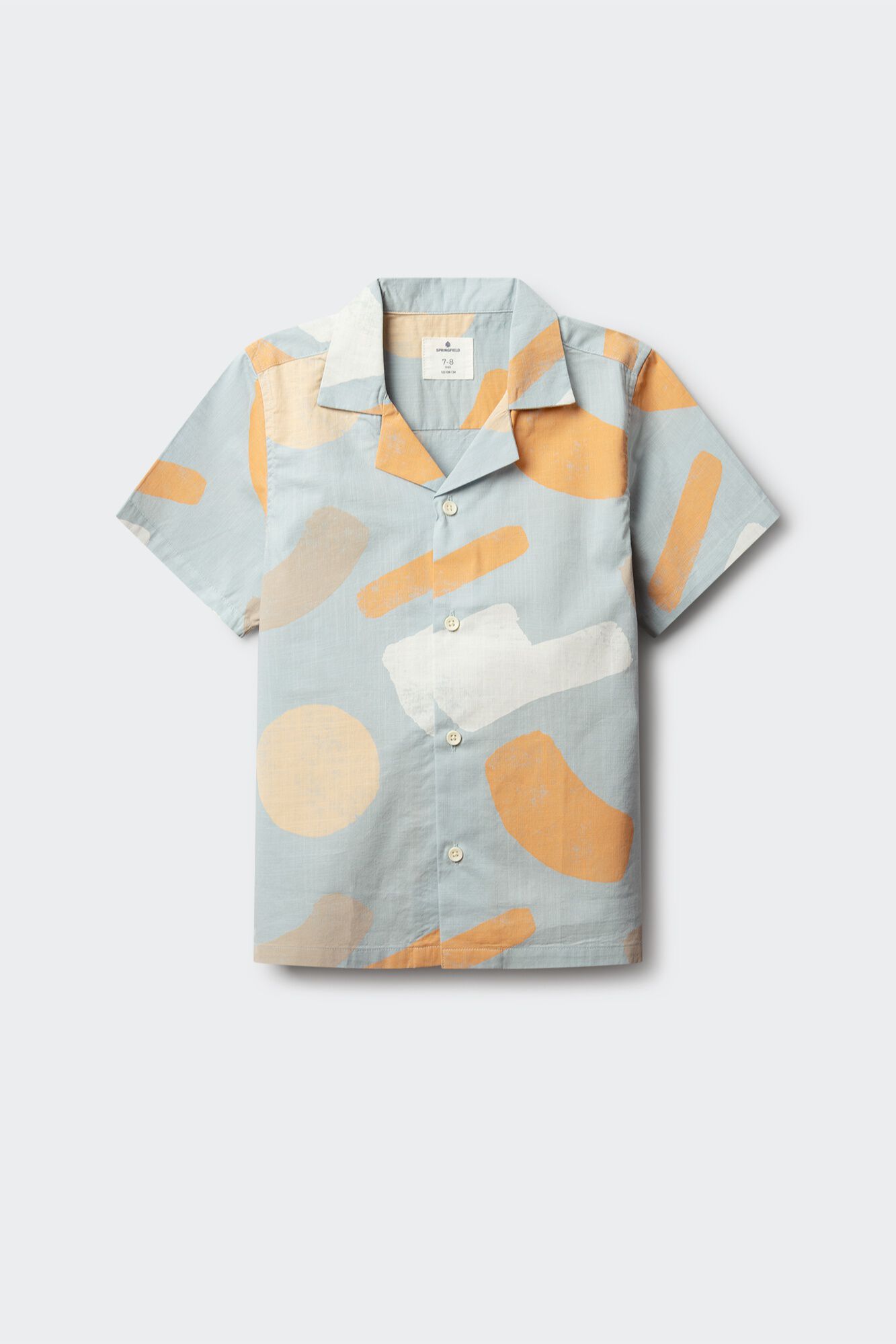 Springfield Kids Camisa de manga corta con pinceladas para ni&ntilde;o