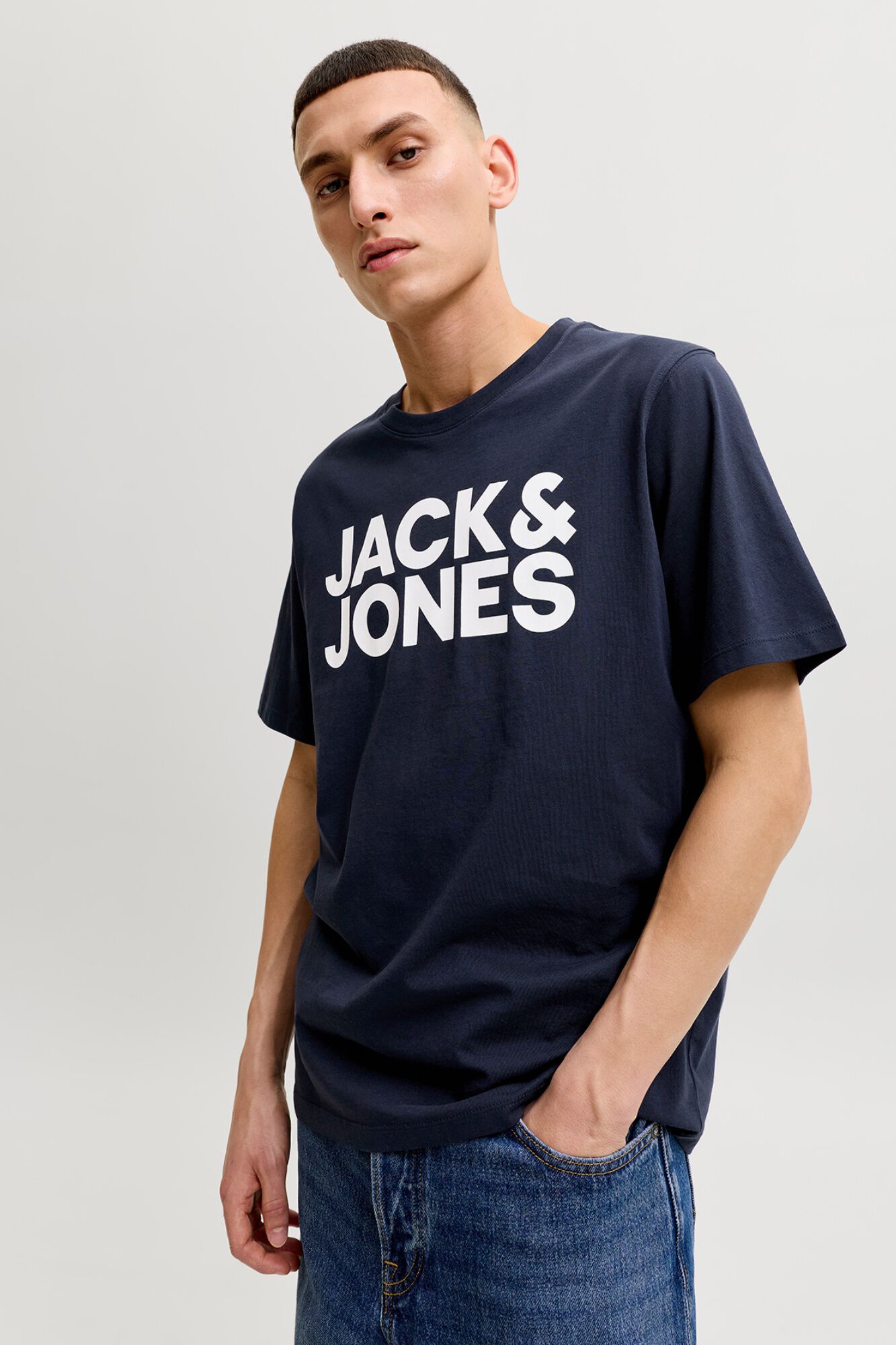 Jack & Jones Playera est&aacute;ndar fit