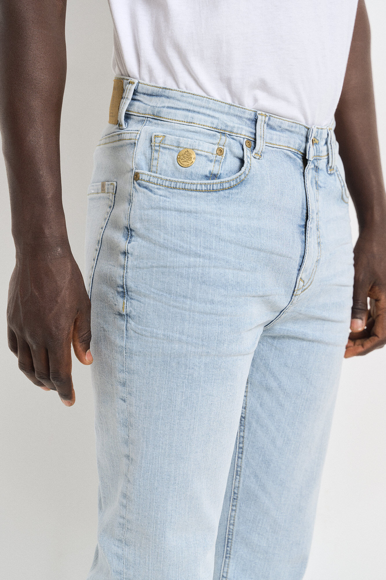 Springfield Vaquero slim fit azul indigo