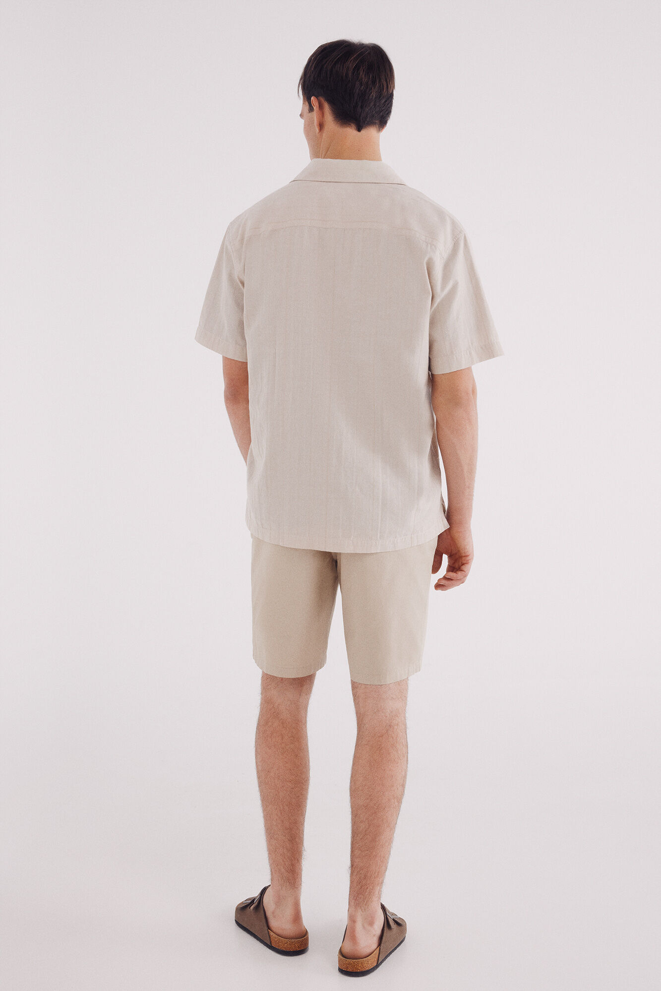 Springfield Bermuda ligera comfort fit caf&eacute;