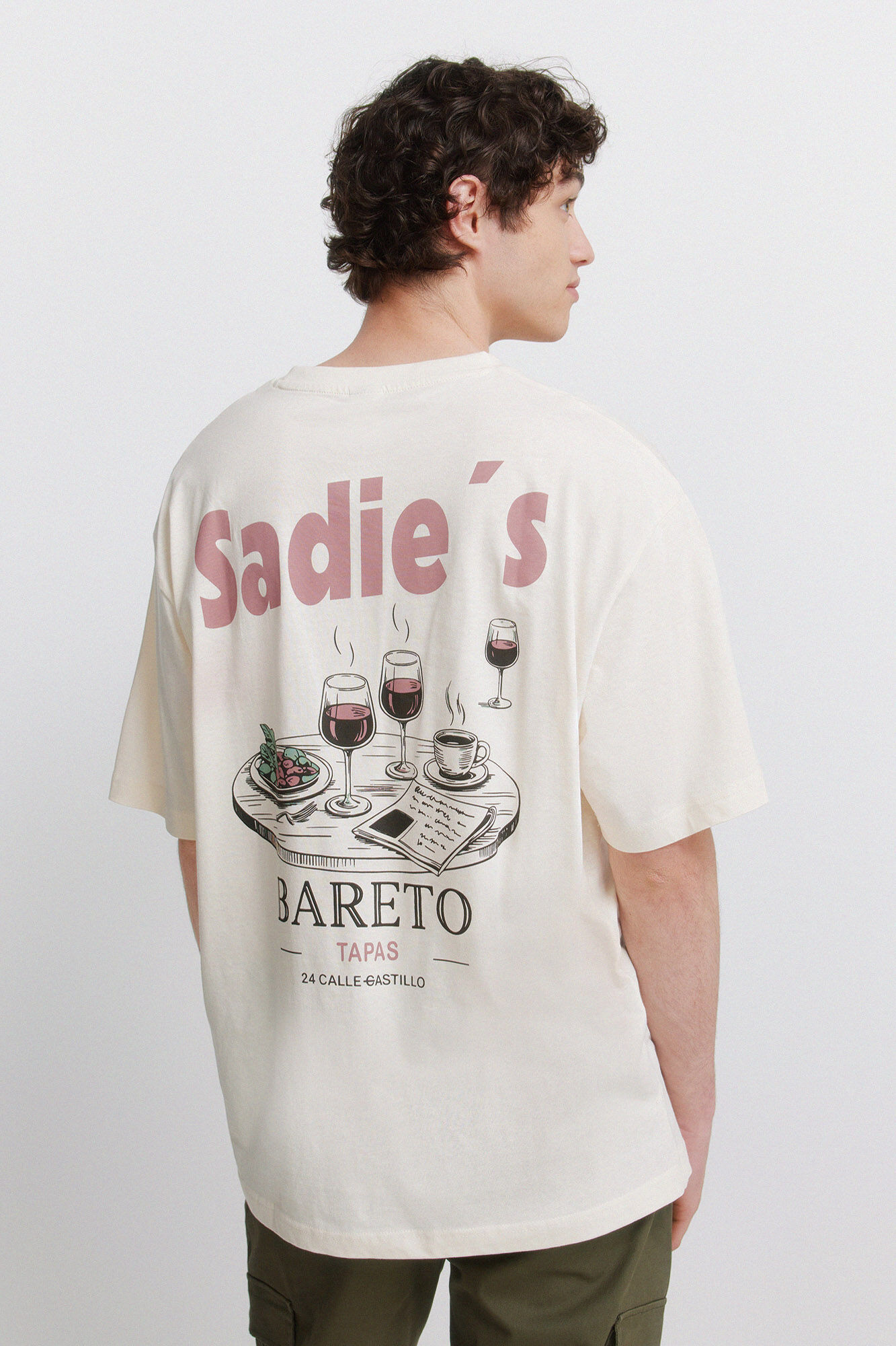 Springfield Playera bareto blanco