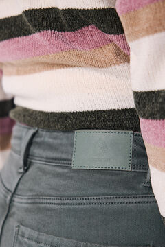 Springfield Jeans Slim Color verde
