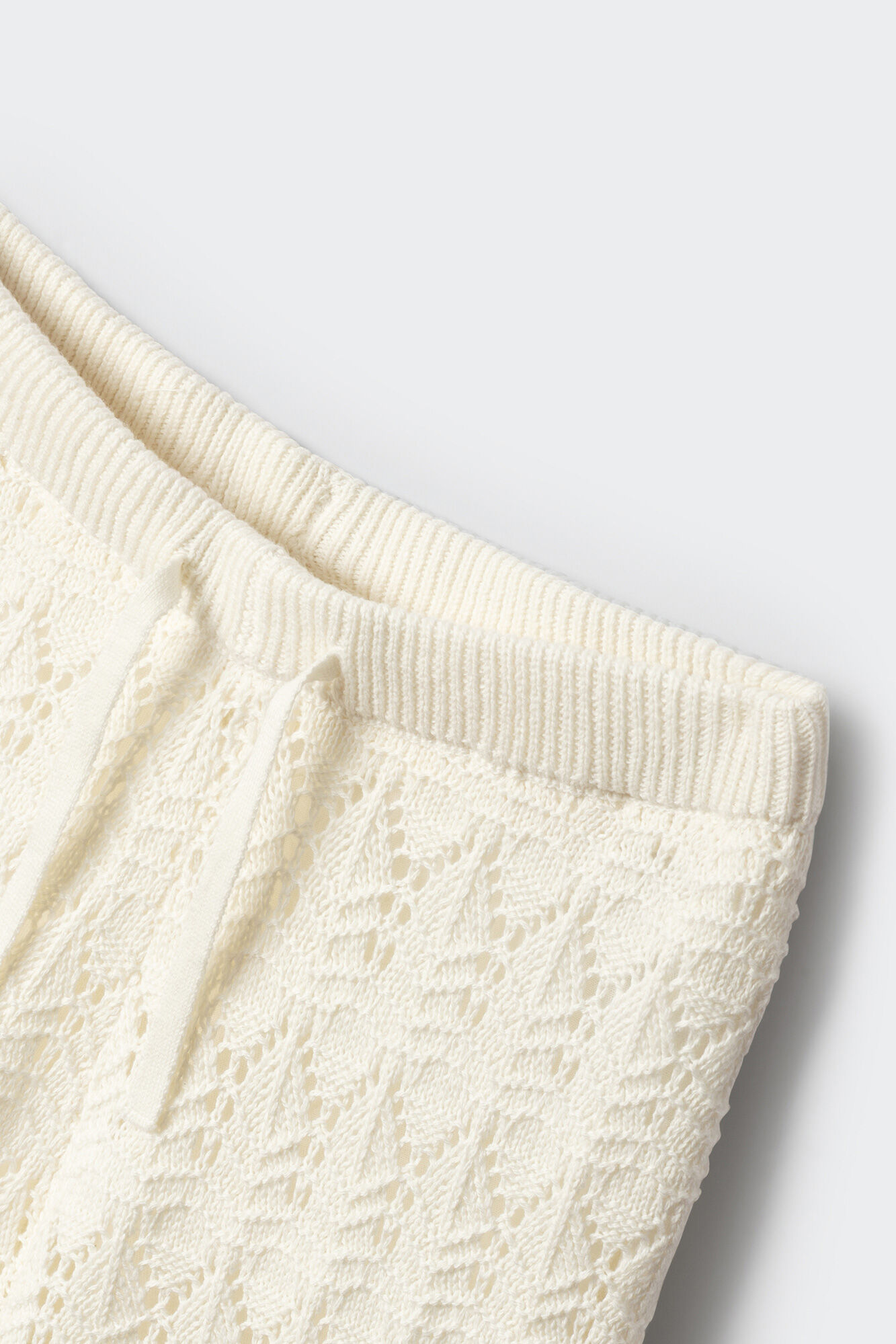 Springfield Kids Pantal&oacute;n para ni&ntilde;a de crochet marfil