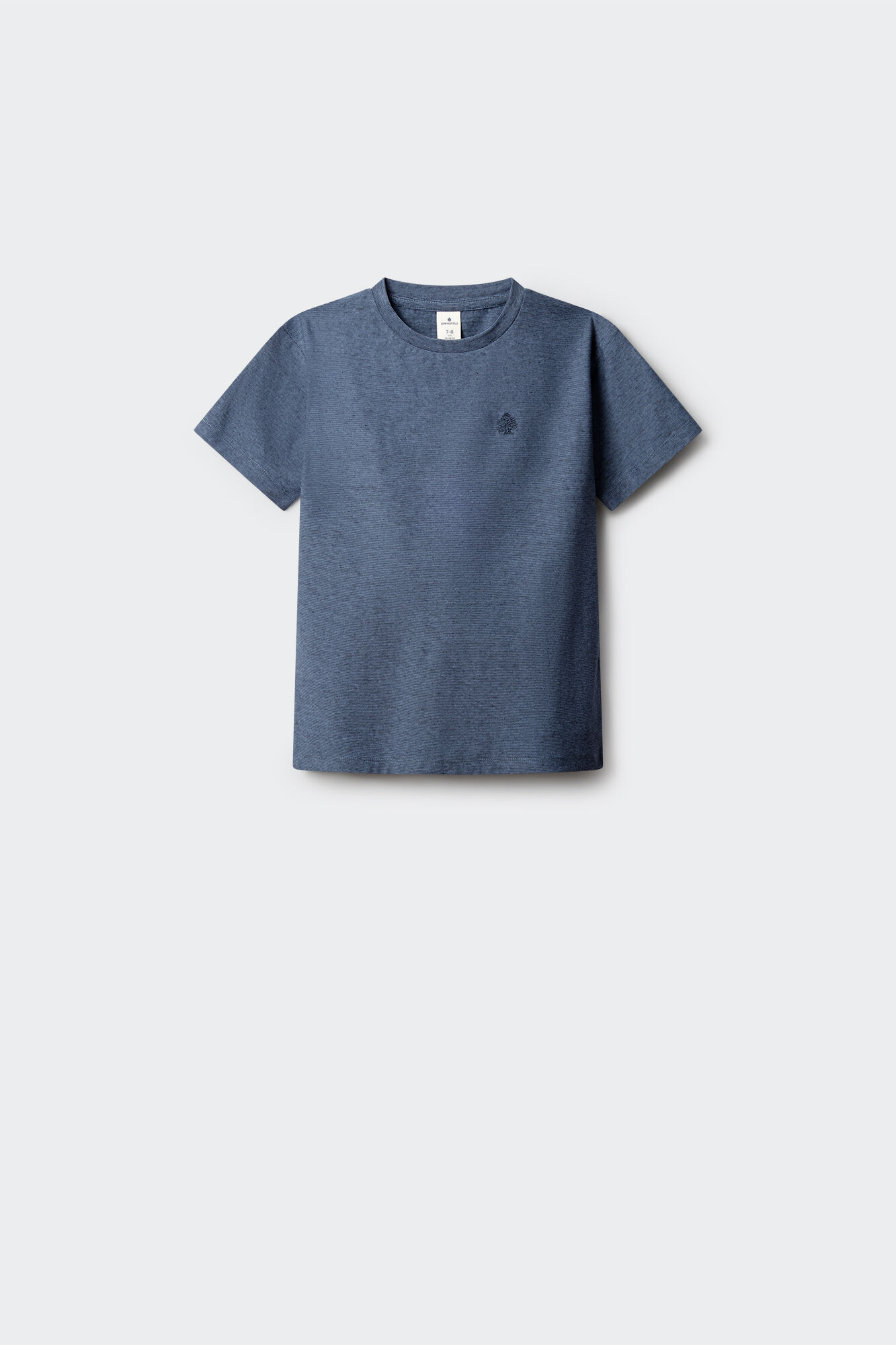 Springfield Kids Playera manga corta de microraya para ni&ntilde;o