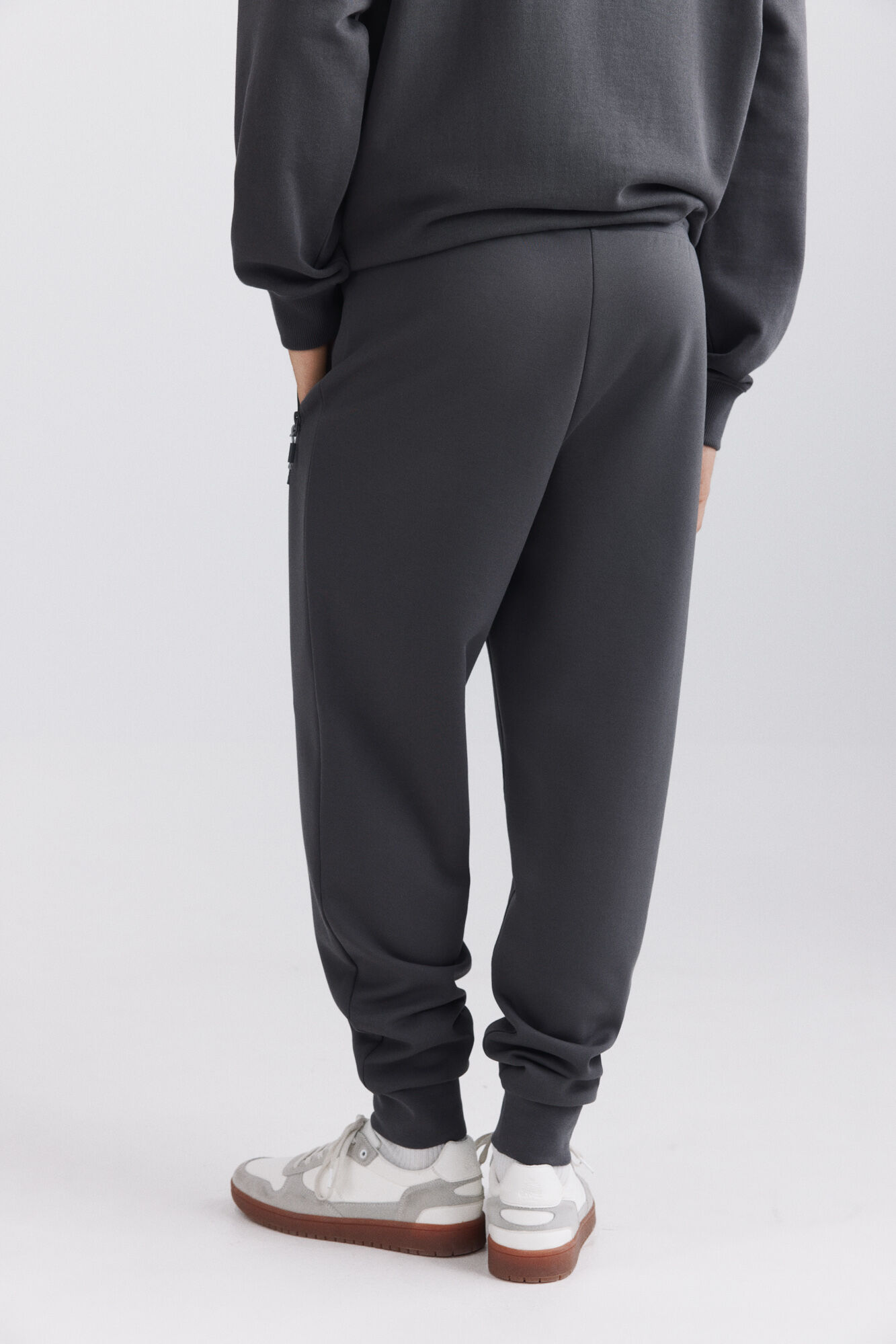 Springfield Jogger de tejido t&eacute;cnico gris