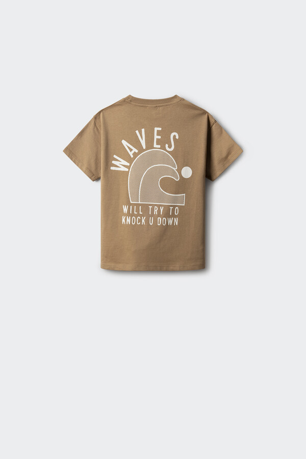 Springfield Kids Playera Waves niño estampado