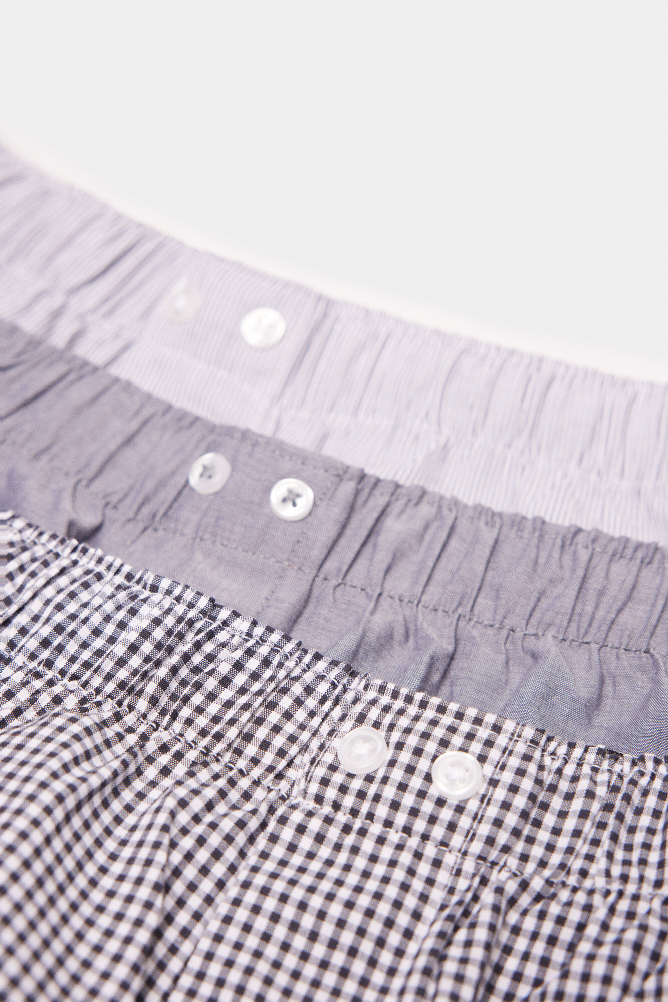 Springfield Pack 3 calzones en popel&iacute;n de algod&oacute;n grises negro