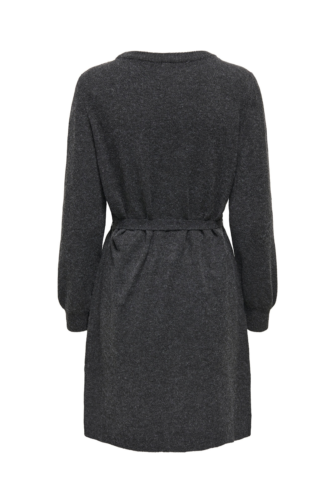 Only Vestido corto de tejido gris