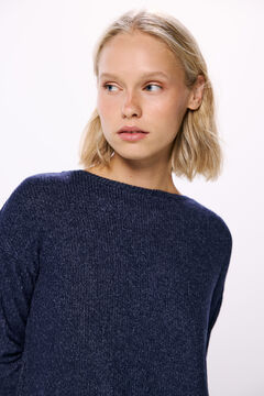 Springfield Playera cuello perkins azul