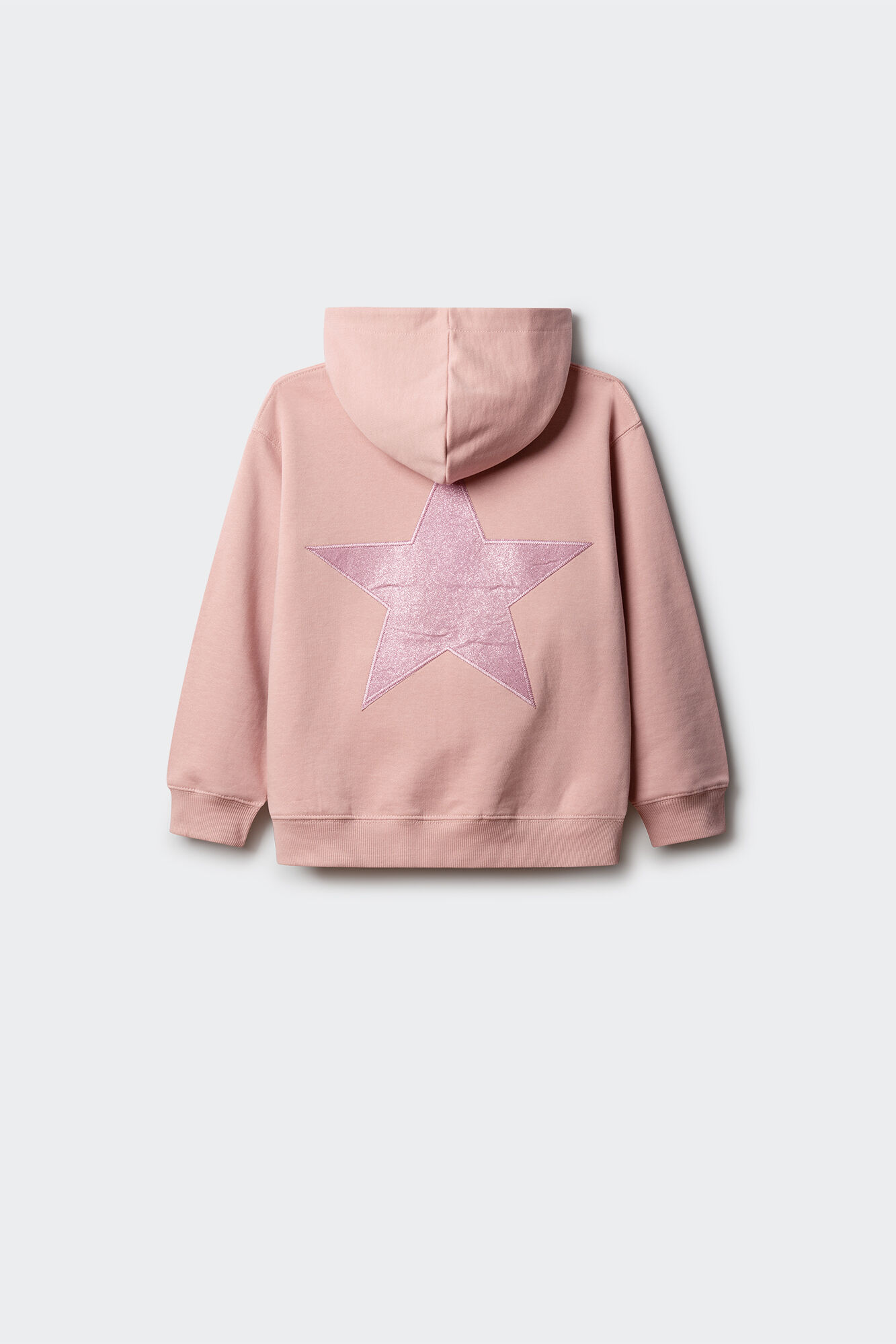 Springfield Kids Sudadera con estrellas foil para ni&ntilde;a rosa