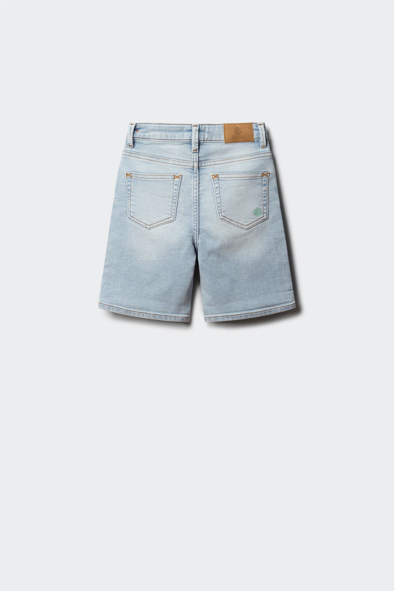 Springfield Kids Bermudas de mezclilla slim knit para ni&ntilde;o
