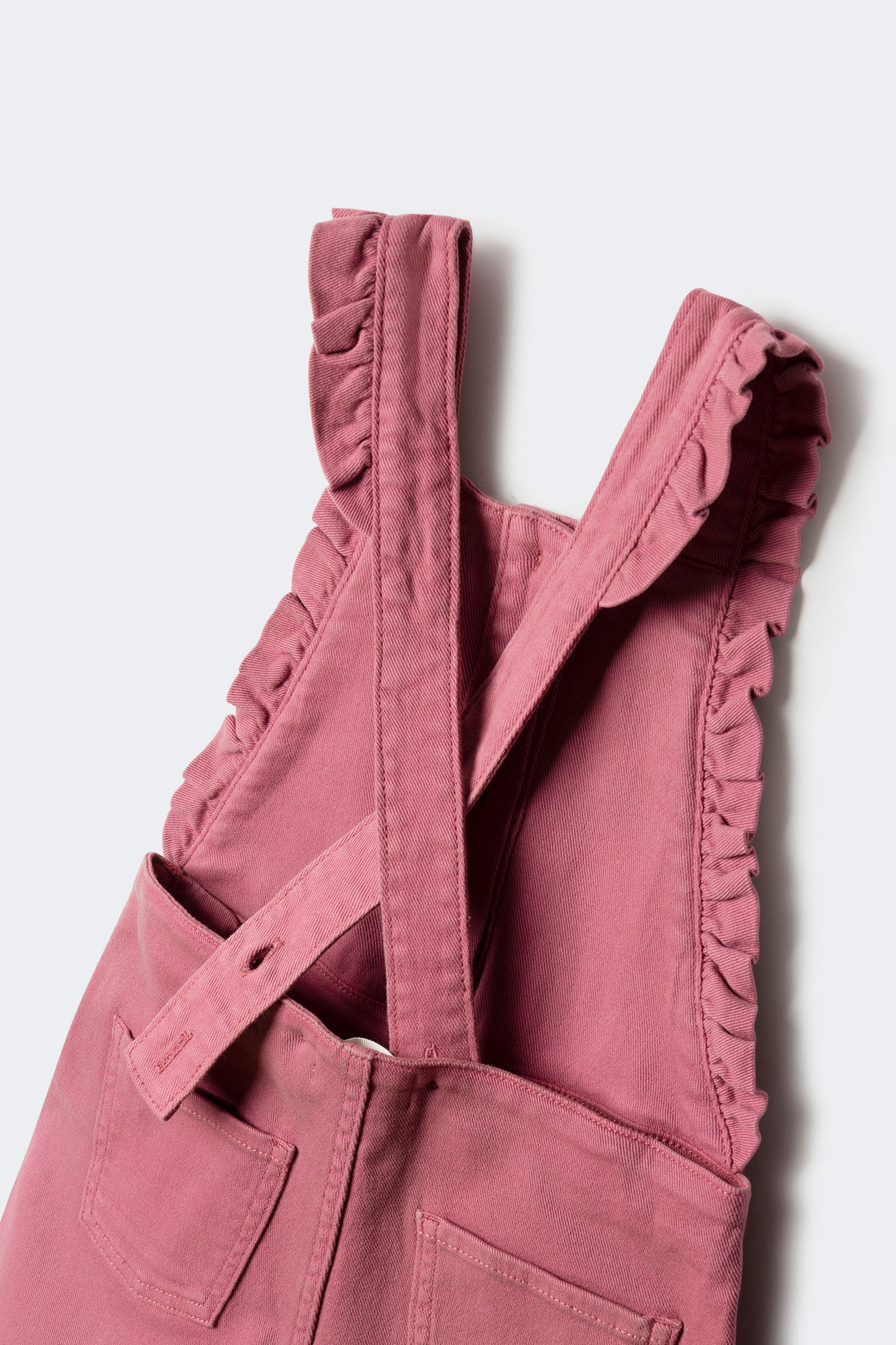 Springfield Kids Overol largo volantes ni&ntilde;a rosa