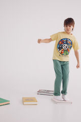 Springfield Playera Avengers niño marfil