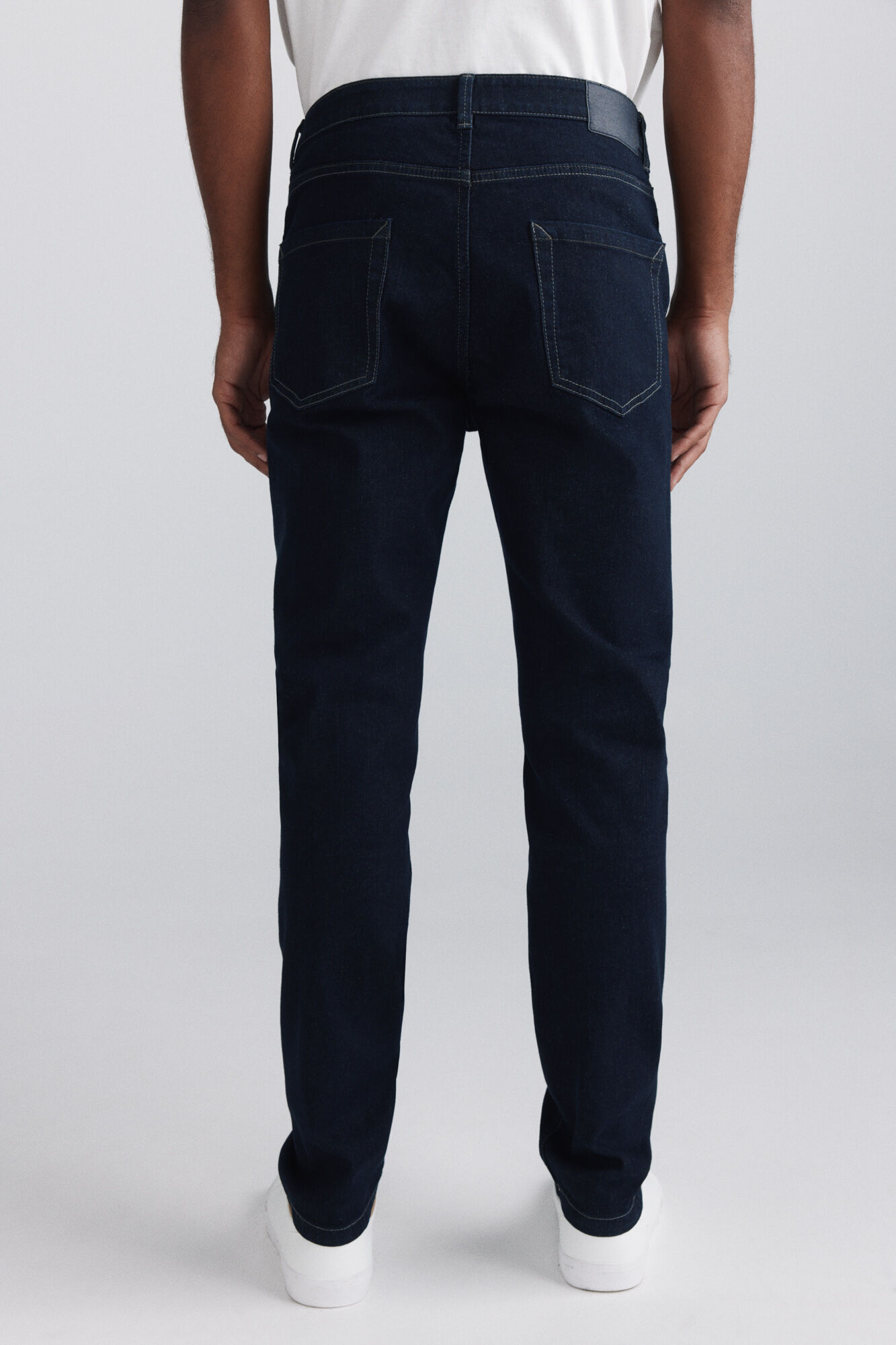 Springfield Jeans lavado desencolado skinny fit marino