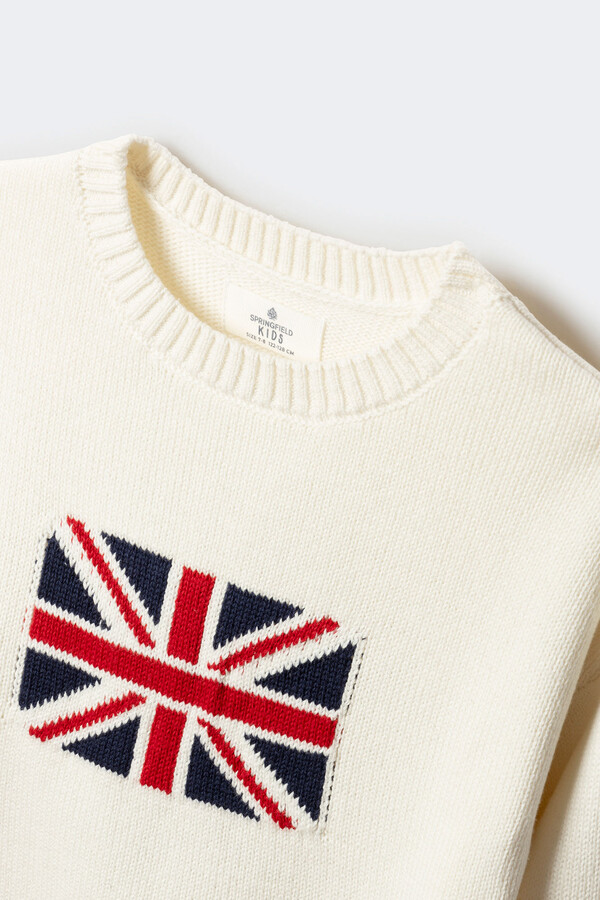 Springfield Kids Suéter UK niña estampado