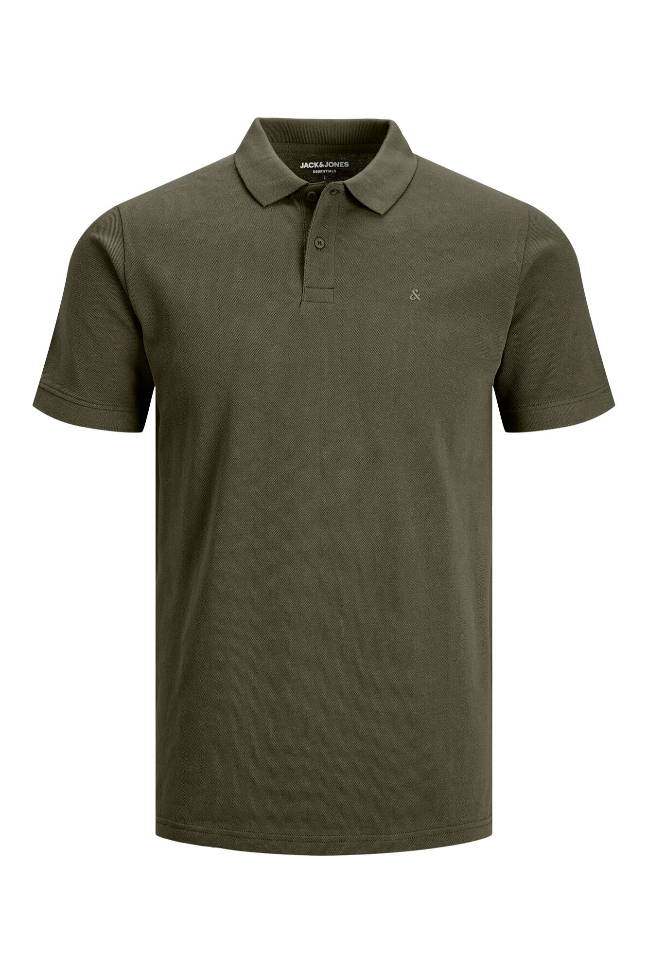 Jack & Jones Polo slim fit liso verde