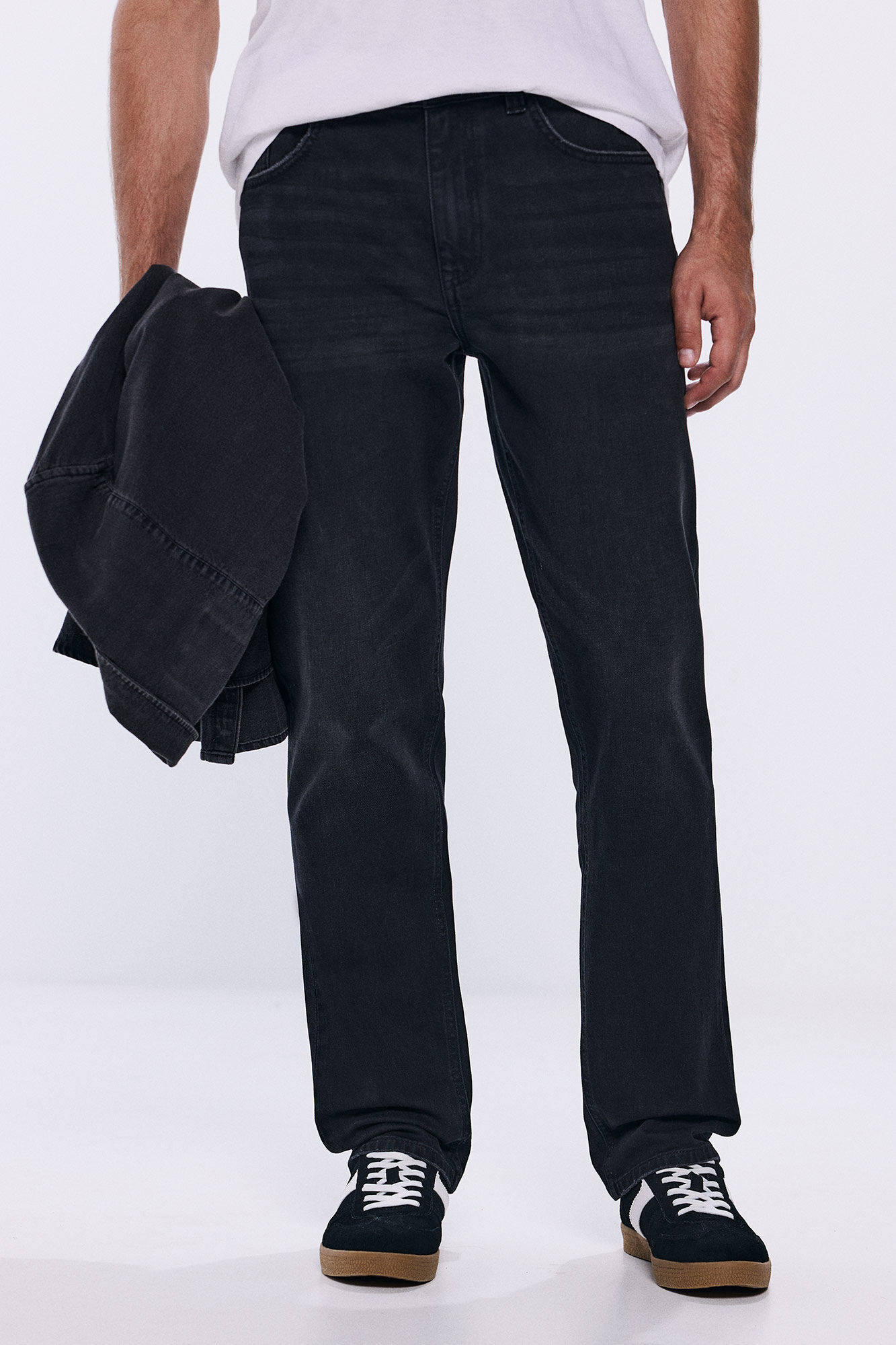 Springfield Vaquero regular fit negro gris