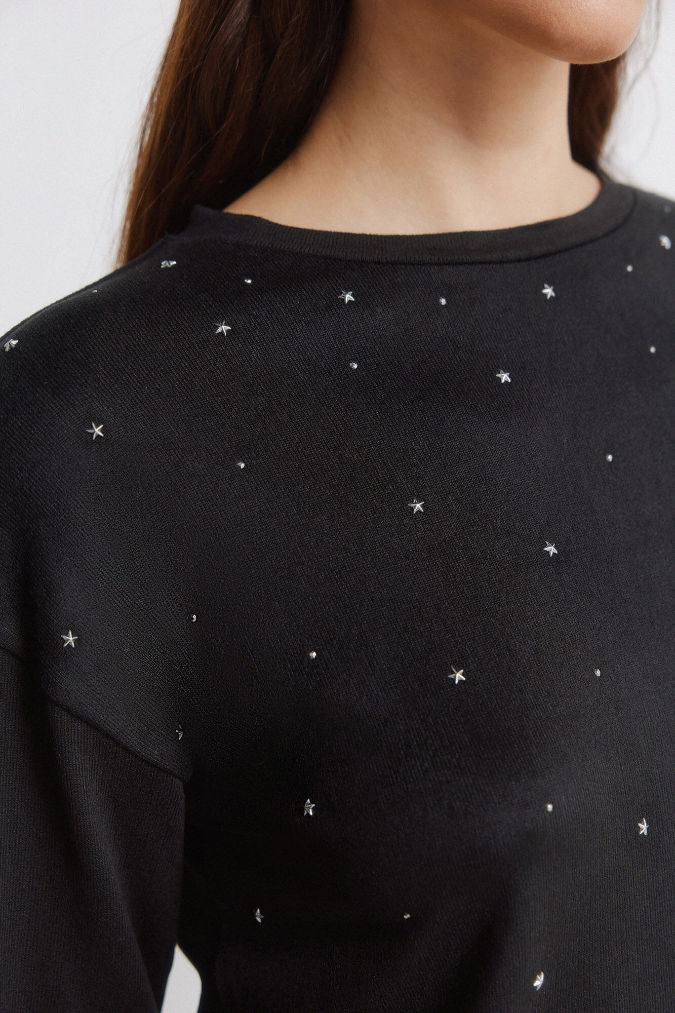 Springfield Playera con tachuelas en la parte delantera