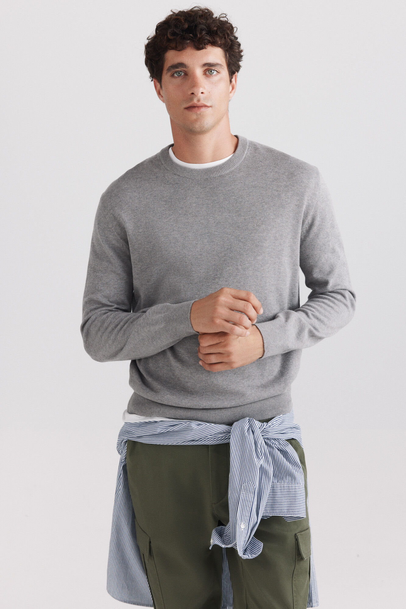 Springfield Su&eacute;ter b&aacute;sico cuello redondo