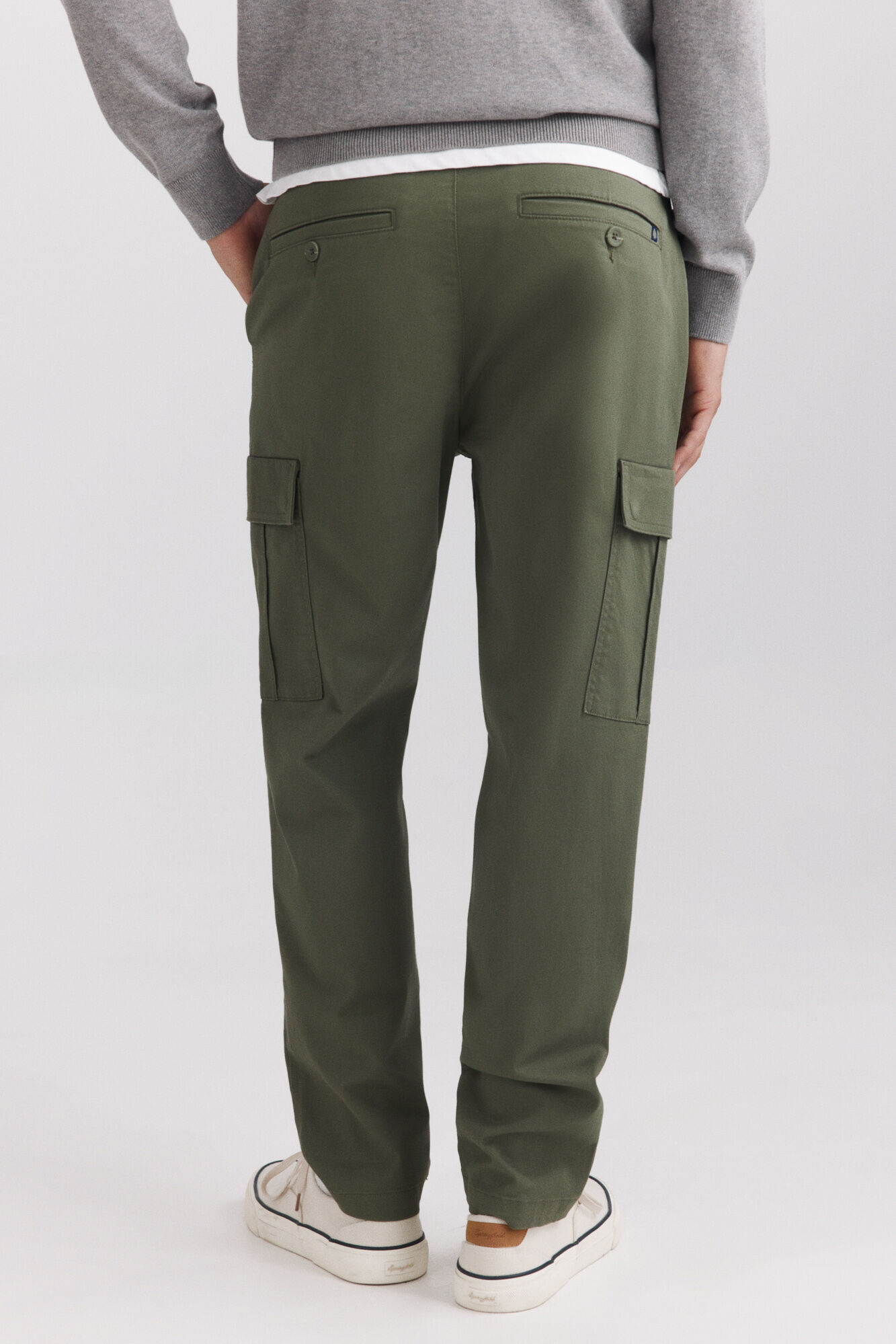 Springfield Pantal&oacute;n cargo c&oacute;modo kaki