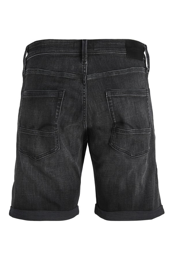 Jack & Jones Shorts de jean relaxed fit negro