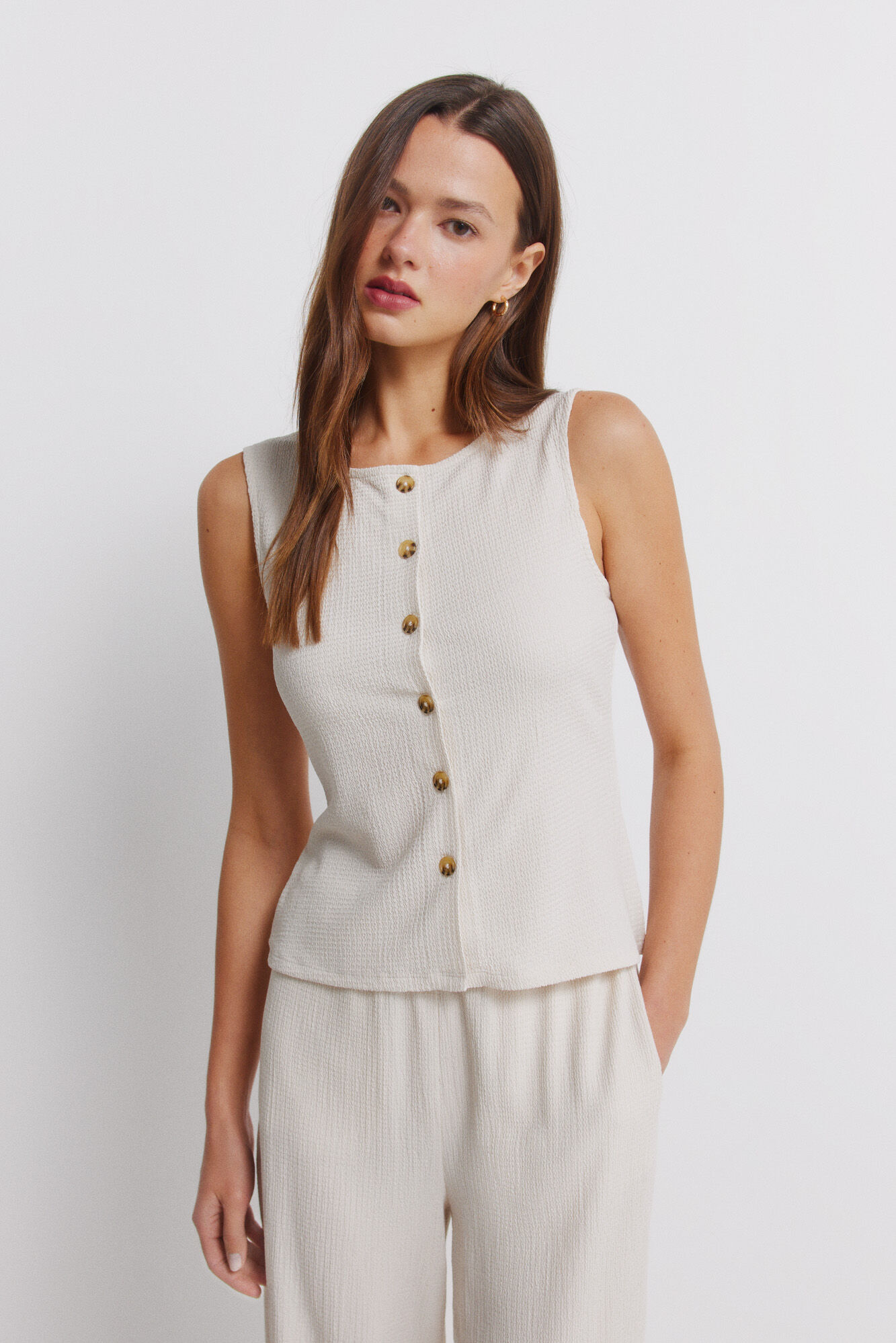 Springfield Chaleco con botones