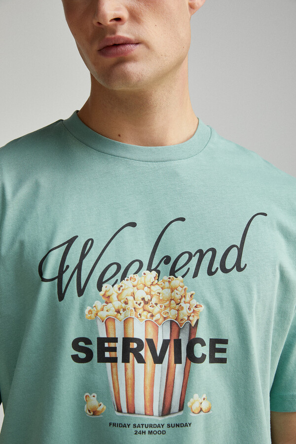 Springfield Playera weekend service verde