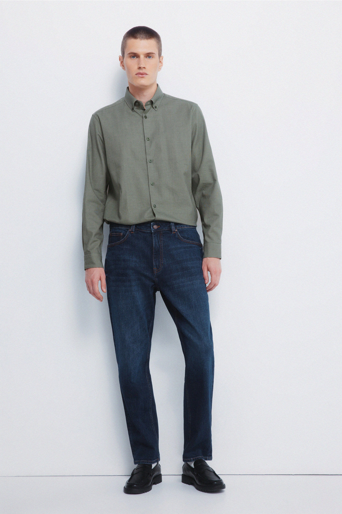 Springfield Playera de popel&iacute;n kaki