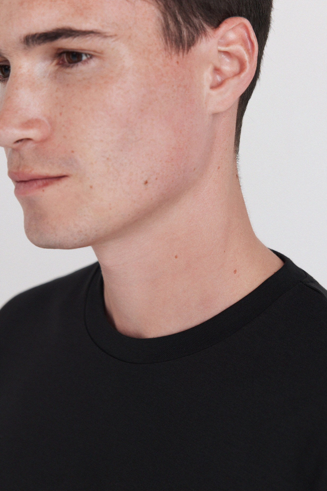 Springfield Playera de aspecto t&eacute;cnico negro