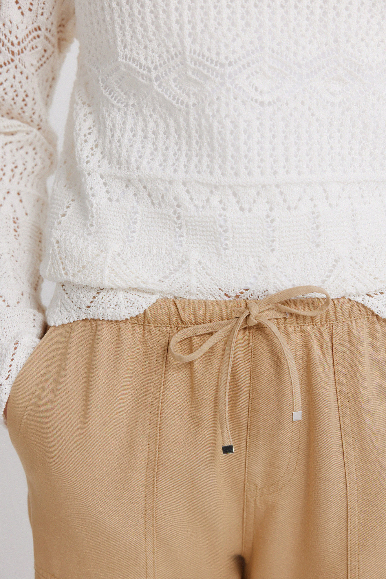 Springfield Pantalones jogger caf&eacute;