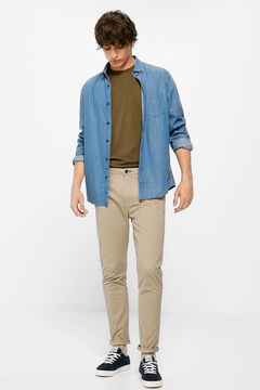 Springfield Chino skinny kaki