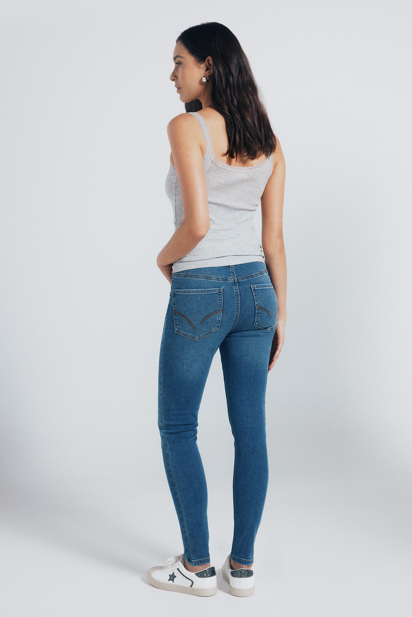Springfield Jeans skinny  azul